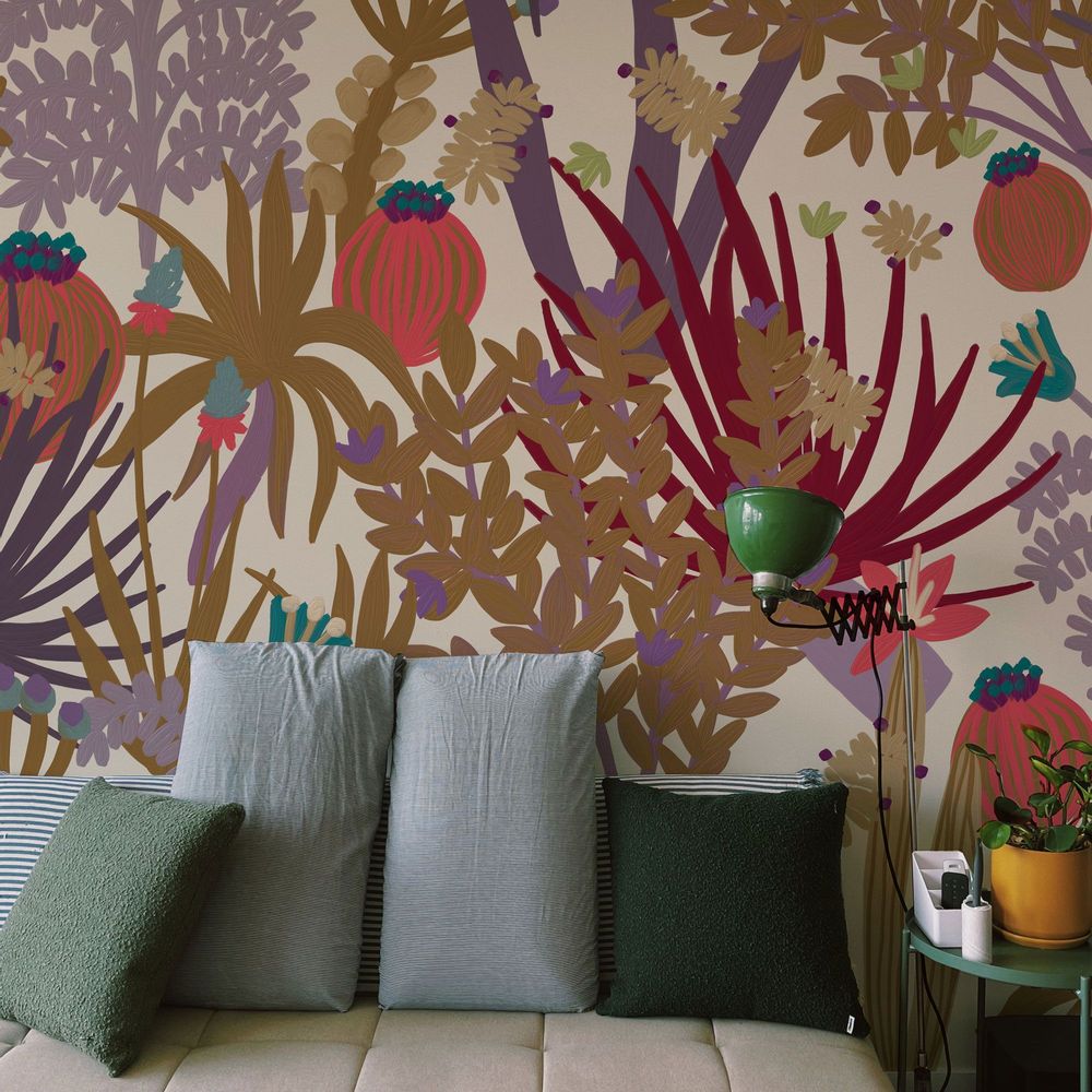 Other wall decoration - Jungle Cactus Panoramic Wallpaper - ACTE-DECO