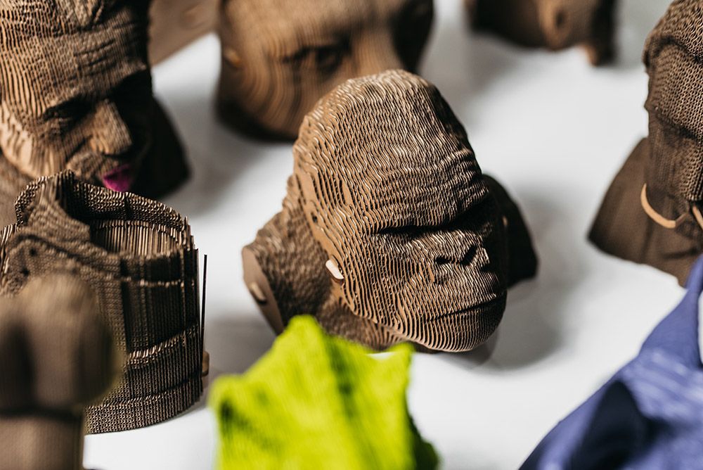 Cadeaux - Puzzle 3D en carton GORILLA - CARTONIC