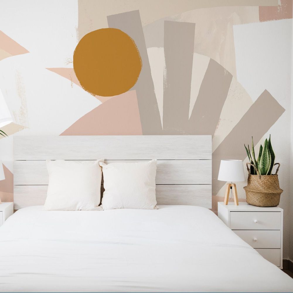Other wall decoration - Valiant Circle Panoramic Wallpaper - ACTE-DECO