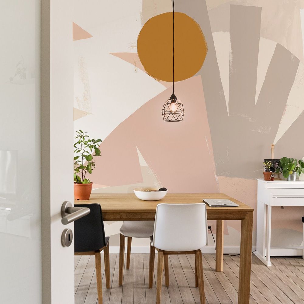 Other wall decoration - Valiant Circle Panoramic Wallpaper - ACTE-DECO