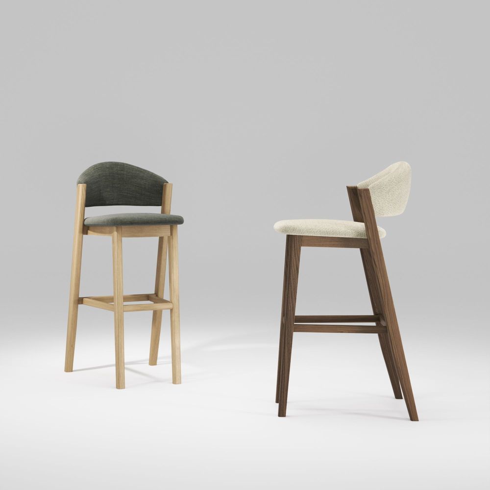 Stools for hospitalities & contracts - Caravela Bar Stool - WEWOOD - PORTUGUESE JOINERY