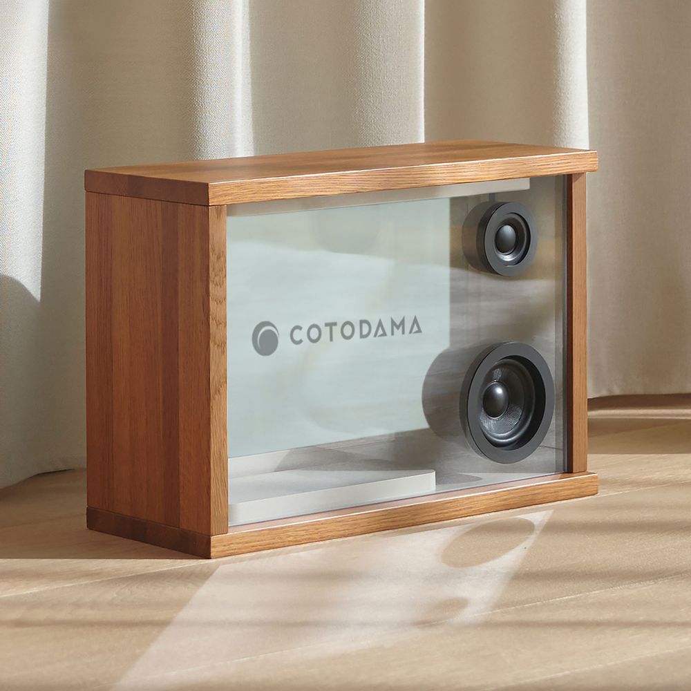 Solutions acoustiques - COTODAMA" SPEAKER BOX  (Karimoku) - COTODAMA