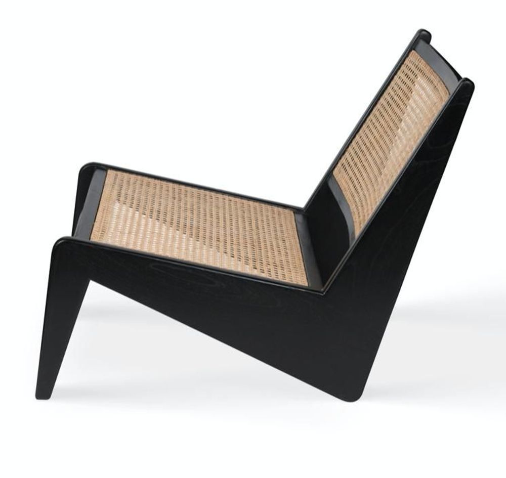 Lounge chairs for hospitalities & contracts - Kangaroo Chair - Charcoal Black - DETJER®