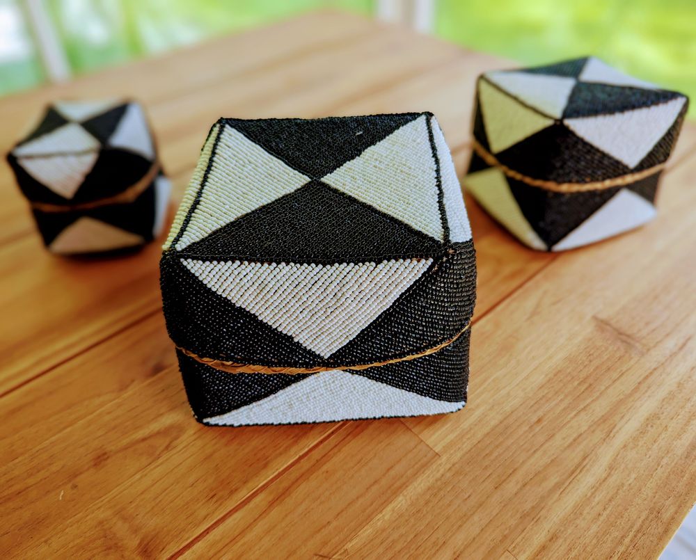 Bathroom storage - Jewelry Boxes (Bali) BOS3 - Set of 3 - BALINAISA