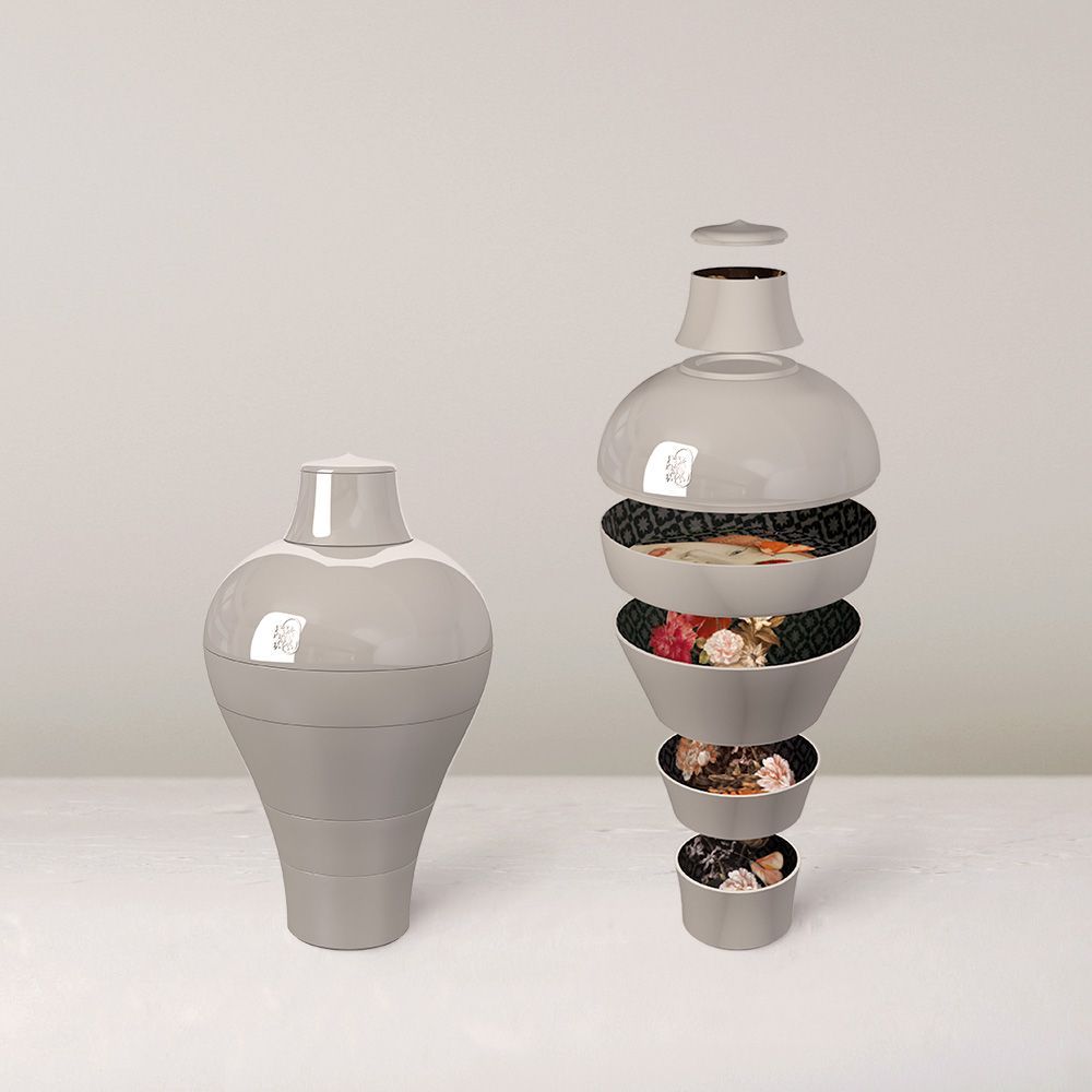 Objets de décoration - Ming Muse - vaisselle empilable - IBRIDE