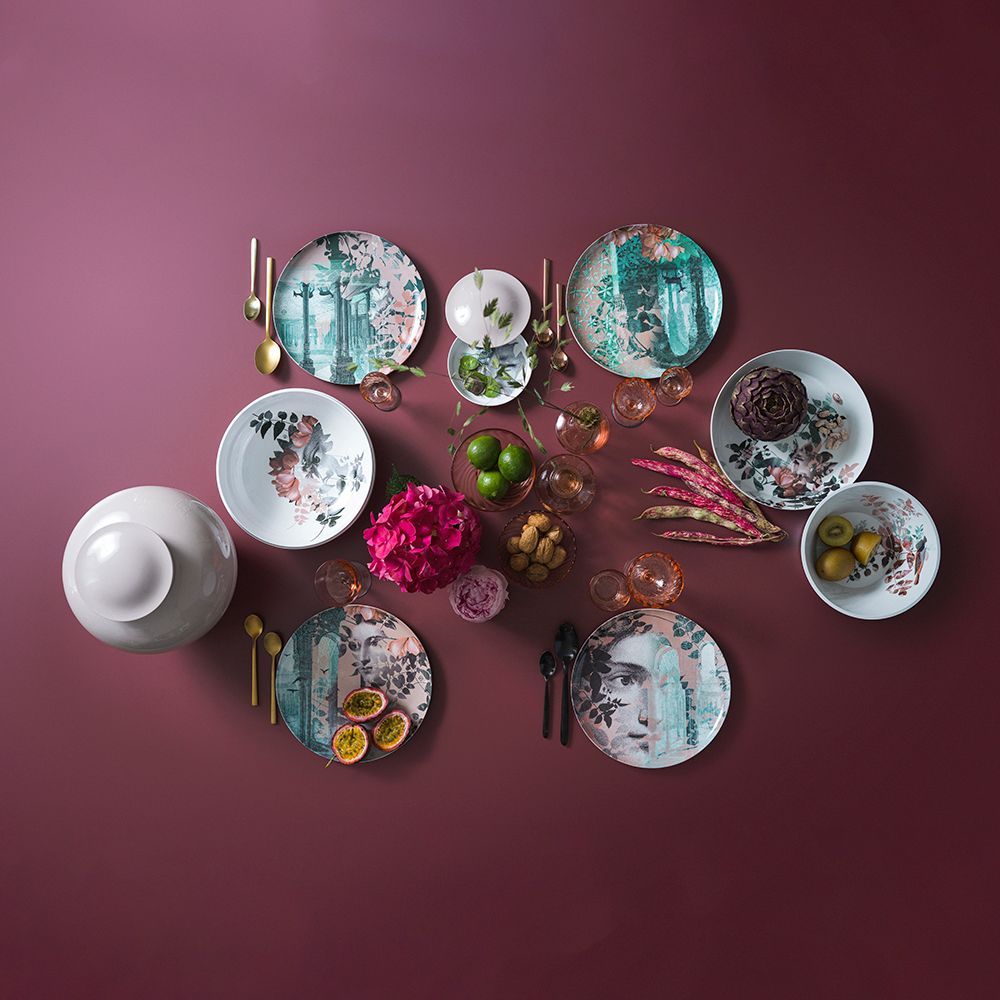 Platter and bowls - YUAN ALHAMBRA - stackable dishes - IBRIDE