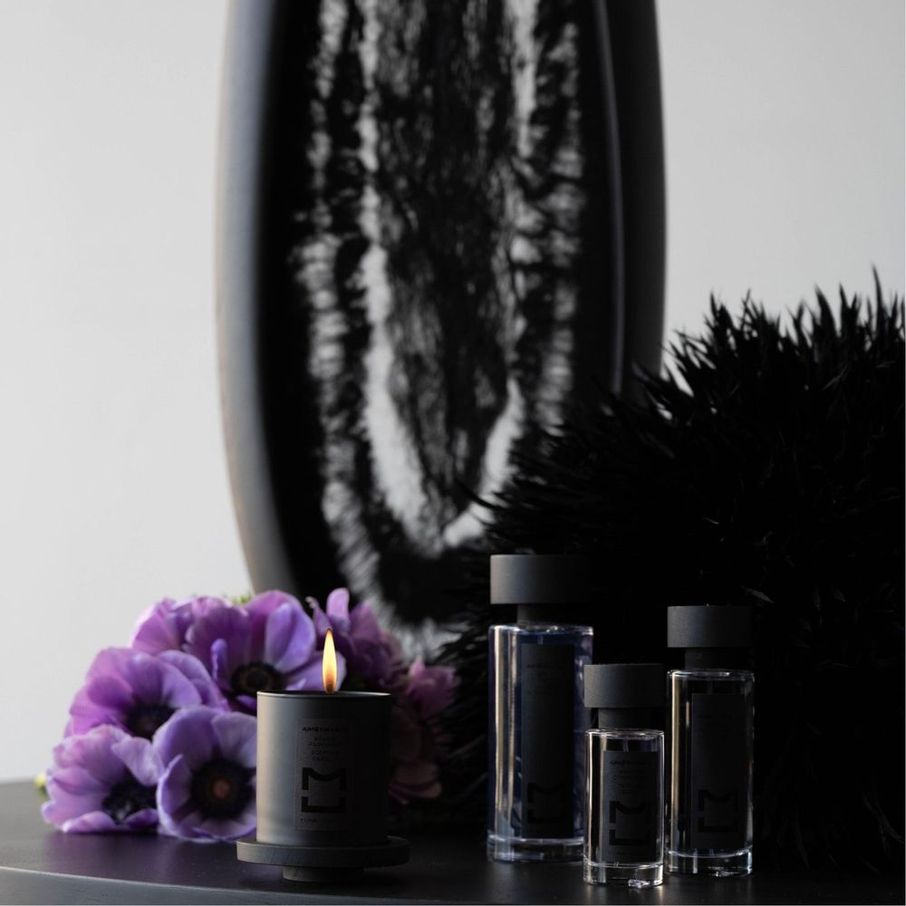Bougies - AMÉTHYSTE Bougie Parfumée 280 g - MURIEL UGHETTO