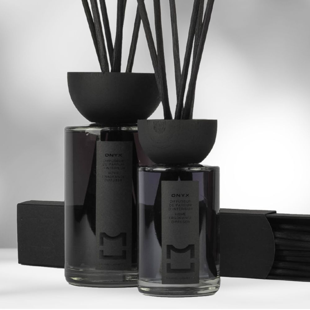 Scent diffusers - BLACK PERFUME STICKS Box of 18 sticks - MURIEL UGHETTO