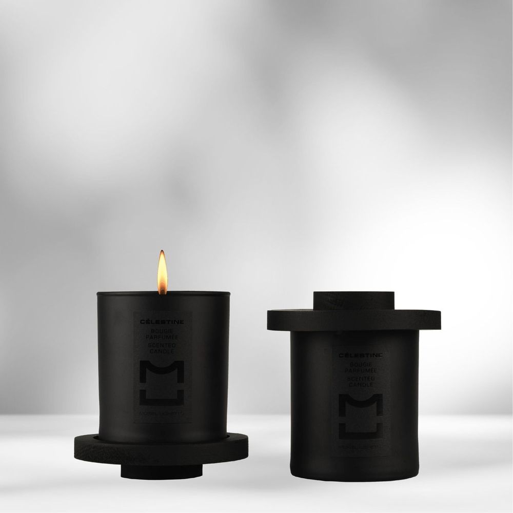 Bougies - CÉLÉSTINE Bougie Parfumée 140 g - MURIEL UGHETTO