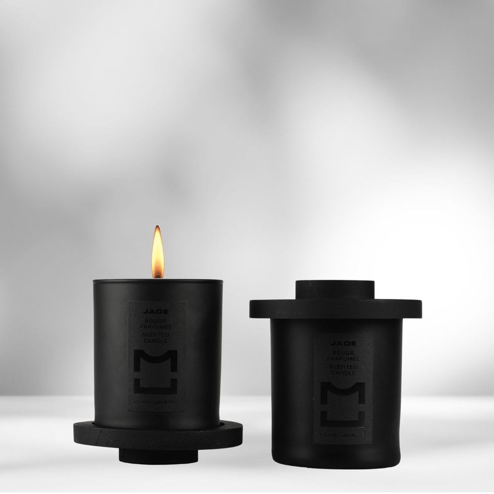 Bougies - JADE Bougie Parfumée 140 g - MURIEL UGHETTO