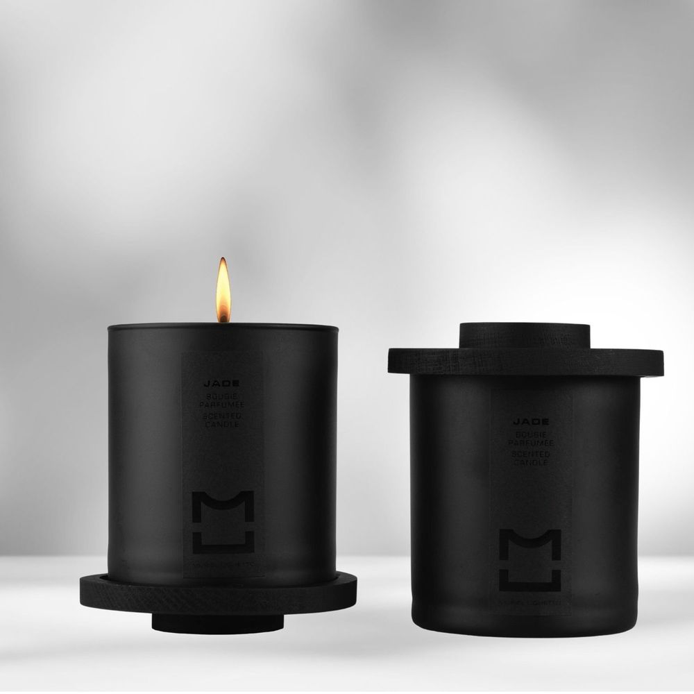 Bougies - JADE Bougie Parfumée 280 g - MURIEL UGHETTO