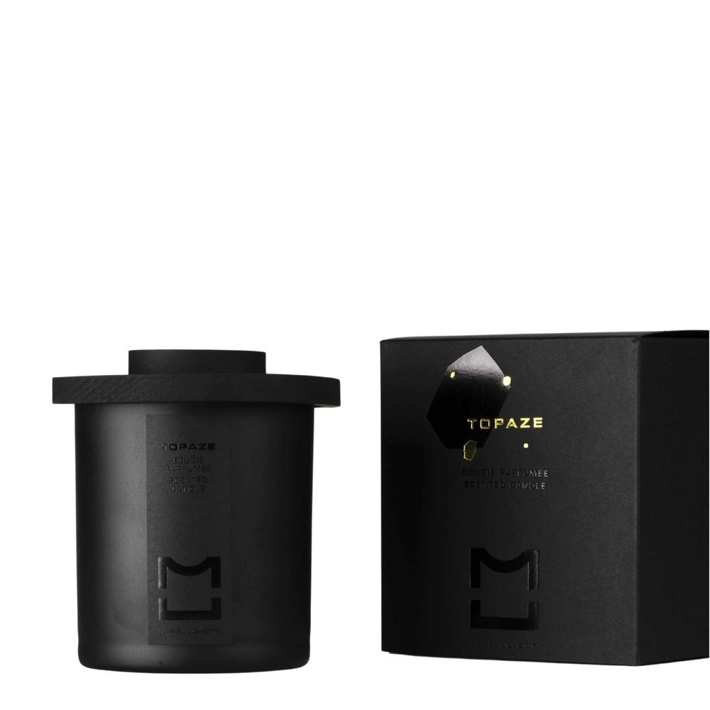 Candles - TOPAZE Scented Candle 280 g - MURIEL UGHETTO