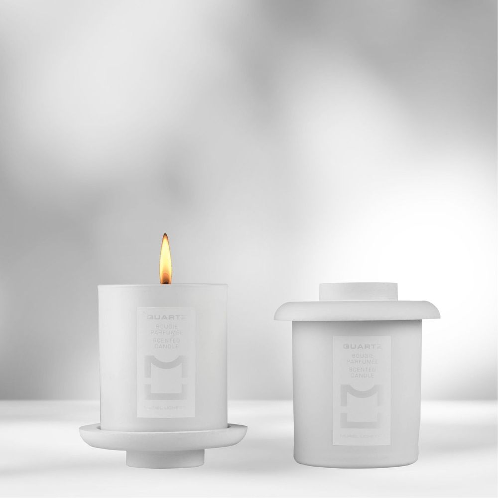 Candles - QUARTZ Scented Candle 140g - MURIEL UGHETTO