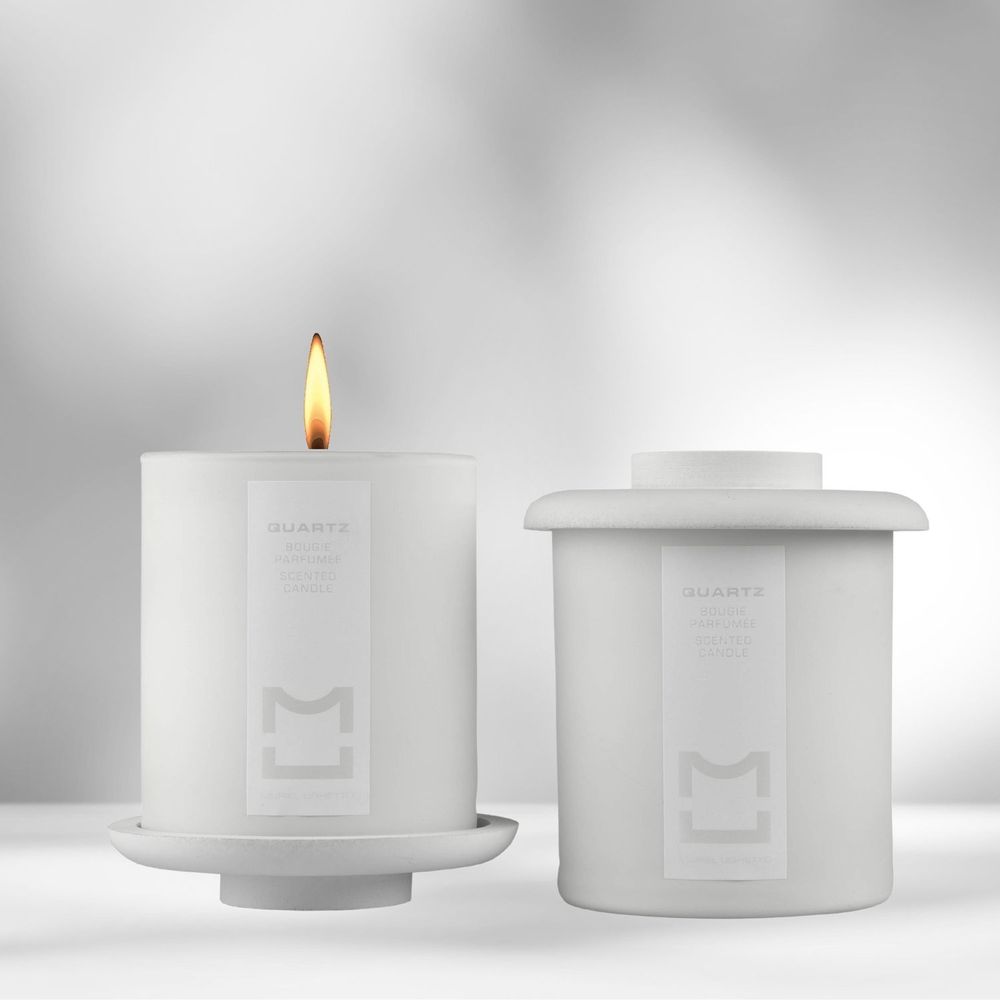 Candles - QUARTZ Scented Candle 280 g - MURIEL UGHETTO
