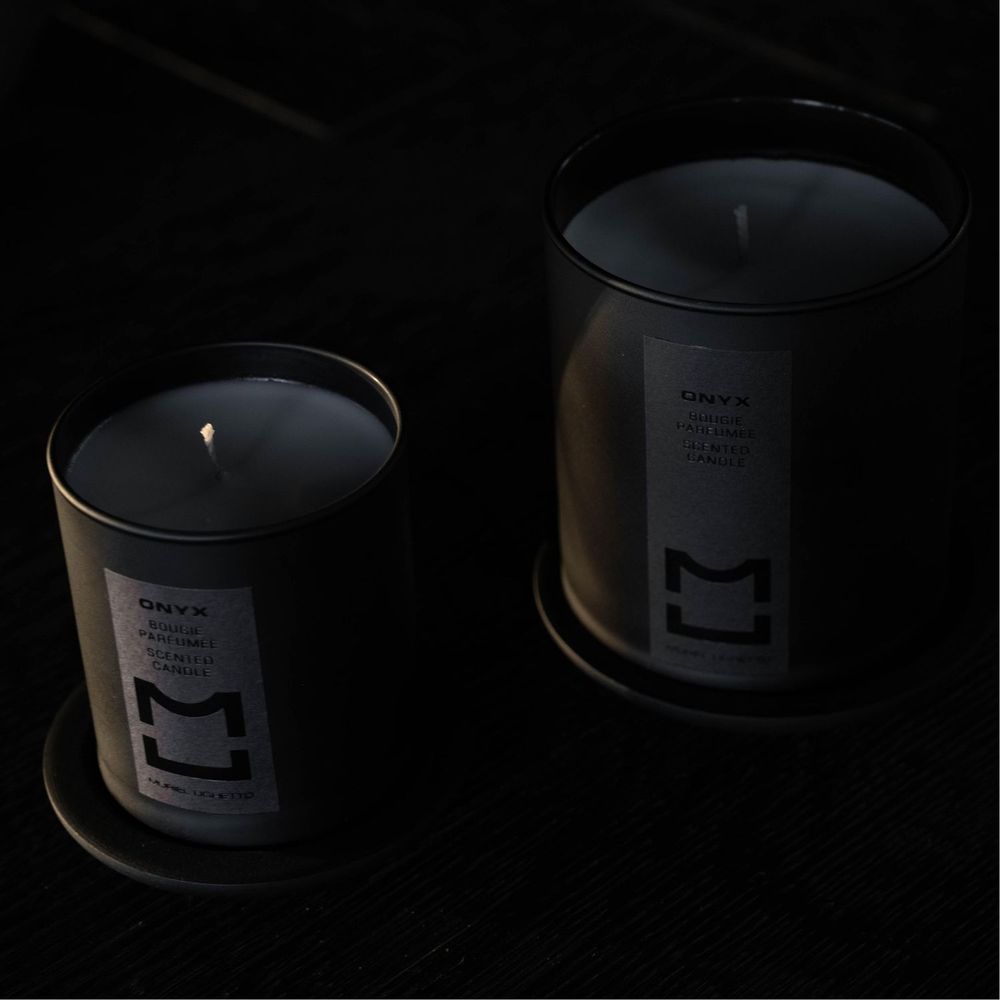 Bougies - ONYX Bougie Parfumée 140 g - MURIEL UGHETTO