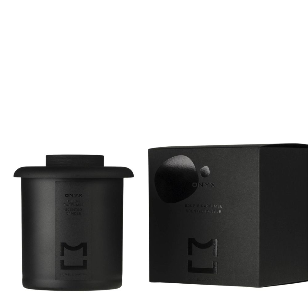 Candles - ONYX 280g Scented Candle - MURIEL UGHETTO
