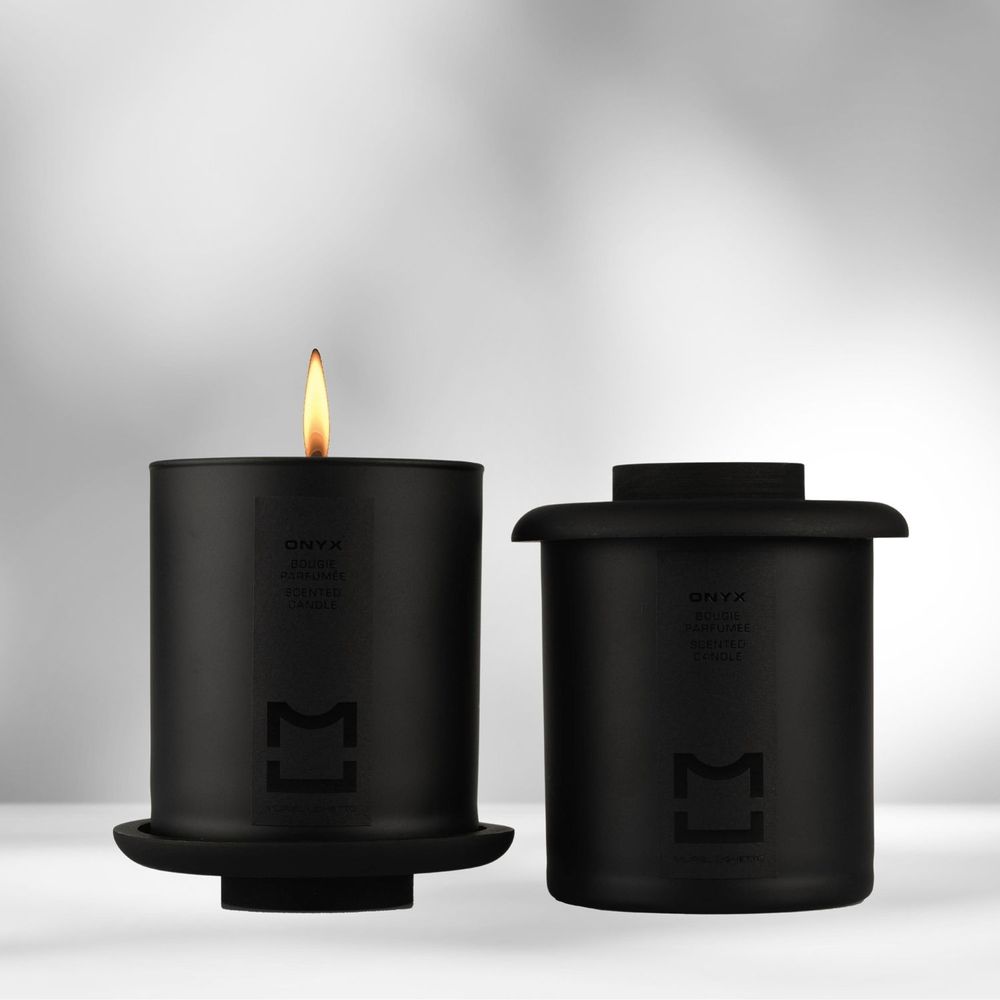 Candles - ONYX 280g Scented Candle - MURIEL UGHETTO