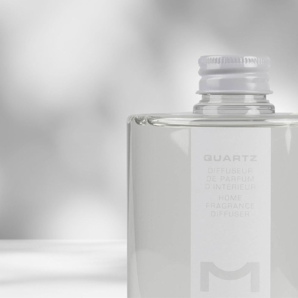 Scent diffusers - QUARTZ Refill Home Fragrance Diffuser 500ml - MURIEL UGHETTO