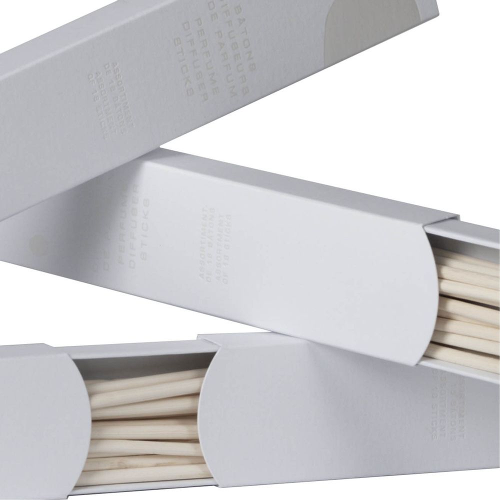 Scent diffusers - NATURAL FRAGRANCE STICKS Box of 18 sticks - MURIEL UGHETTO