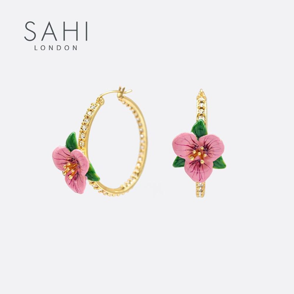 Cadeaux - Boucles d'oreilles CRÉOLES SAHI ENCHANTING GARDEN - SAHI LONDON