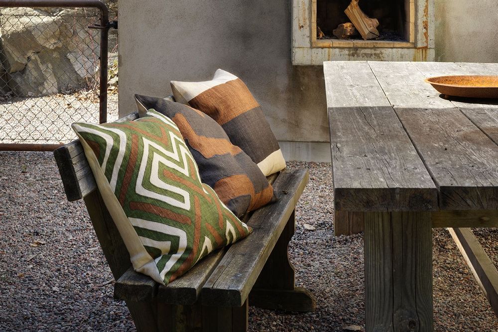 Coussins textile - Coussins en lin - Gujarat - CHHATWAL & JONSSON