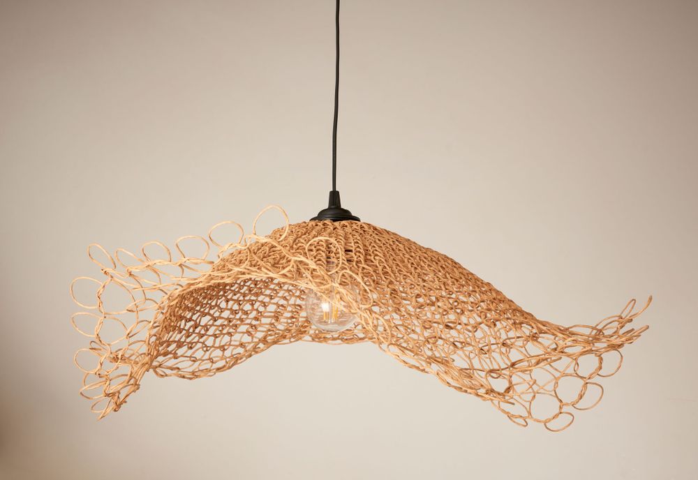 Objets de décoration - Suspension AIRECITO. Conçu et fabriqué à la main en France - MONA PIGLIACAMPO . ATELIER SOL DE MAYO