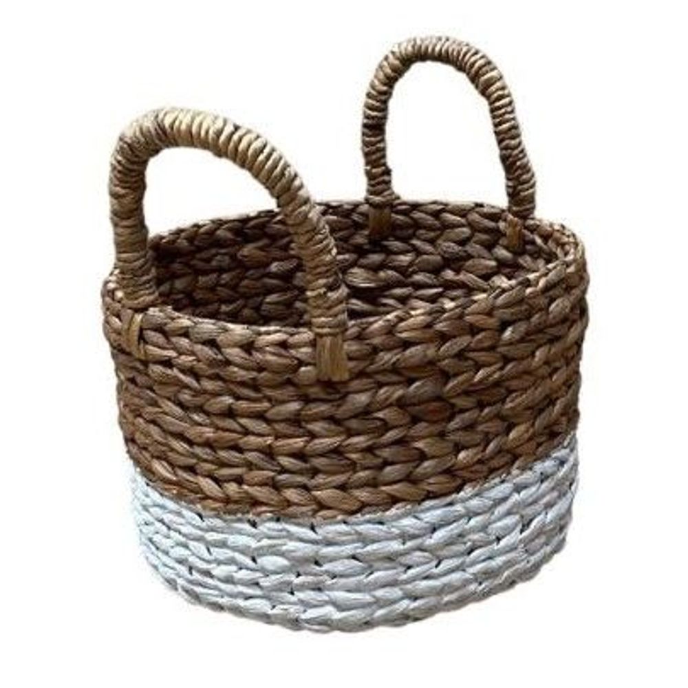 Coffrets et boîtes - SET DE 3 PANIÈRES EN JACINTHE D'EAU (BALI) - SSPJE4 - BALINAISA