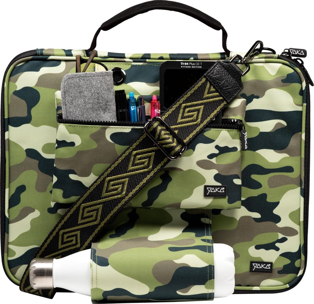 Leather goods - 13.3" and 15.6" Laptop case Camouflage - YAKA