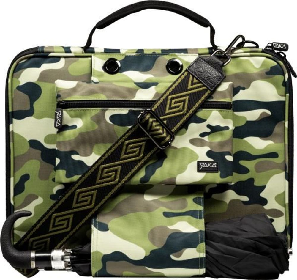 Leather goods - 13.3" and 15.6" Laptop case Camouflage - YAKA