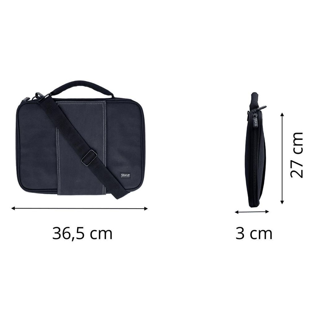 Petite maroquinerie - Sac ordinateur portable 13.3'' et 15.6'' Noir - YAKA