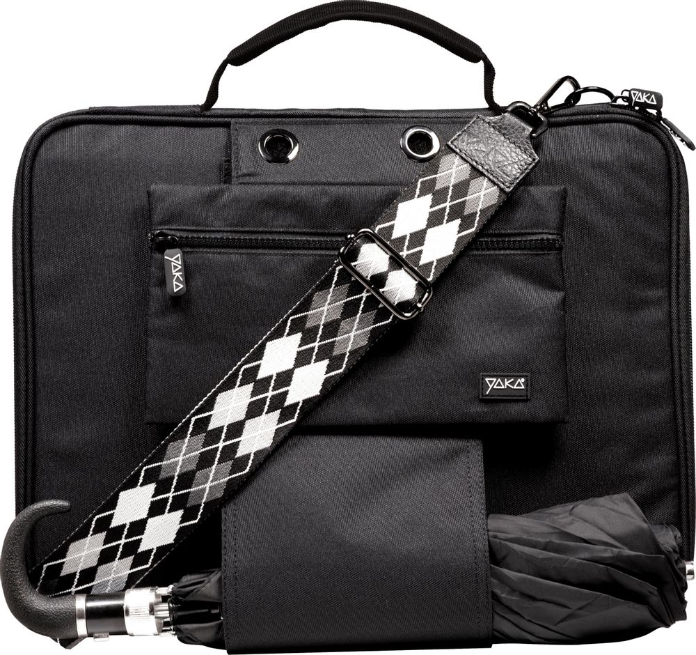 Petite maroquinerie - Sac ordinateur portable 13.3'' et 15.6'' Noir - YAKA