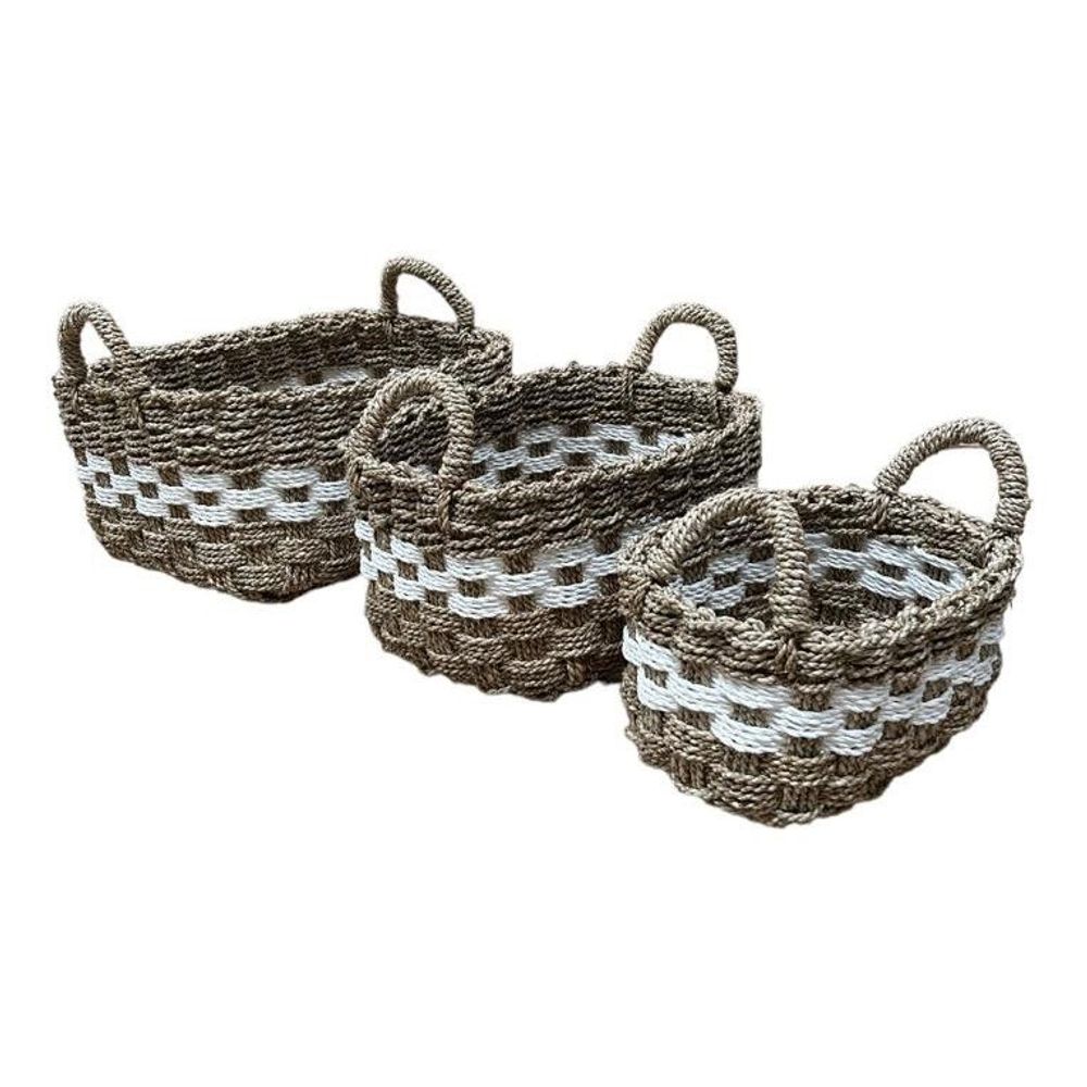 Caskets and boxes - Rectangular basket (Bali) - Pro5-set of 3 - BALINAISA