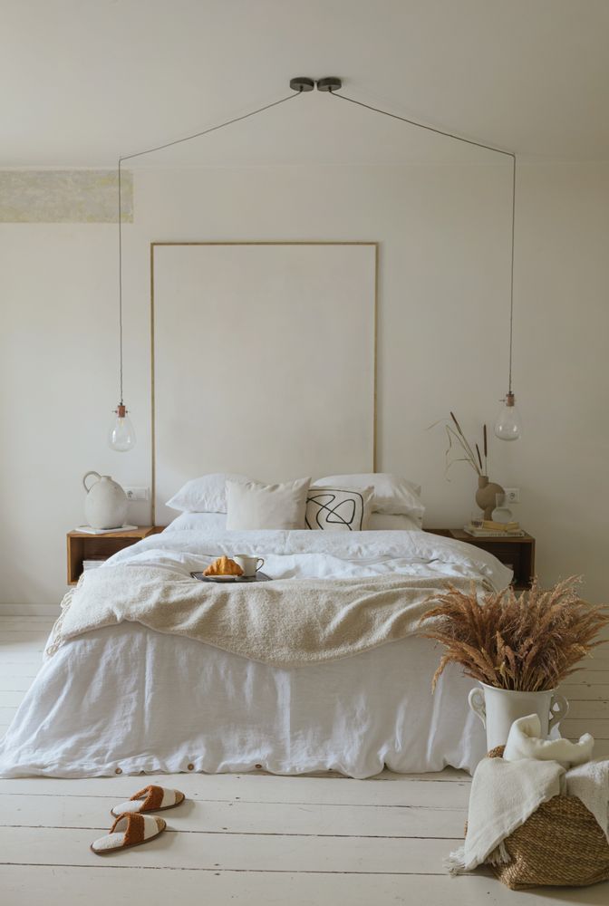 Comforters and pillows - White Linen Pillow Case - LINEN SPELLS