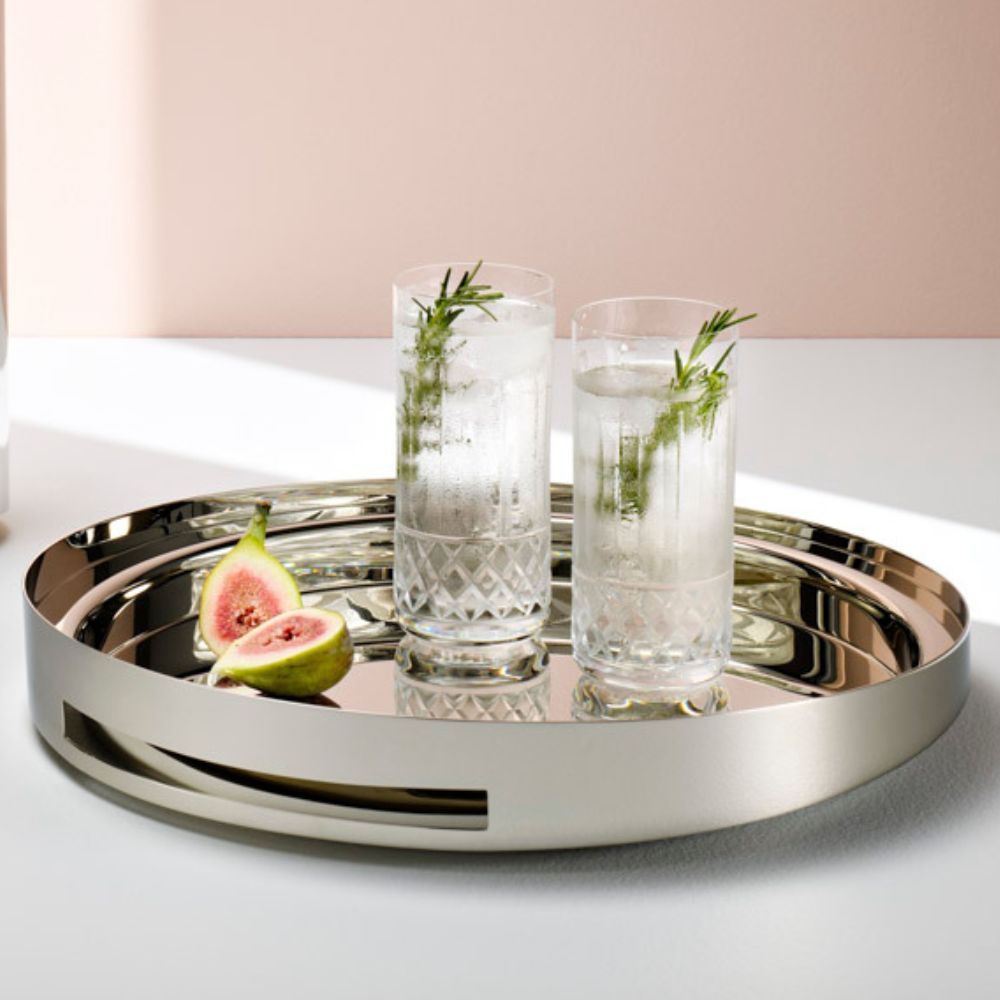 Trays - Poli Round Tray - ST. JAMES