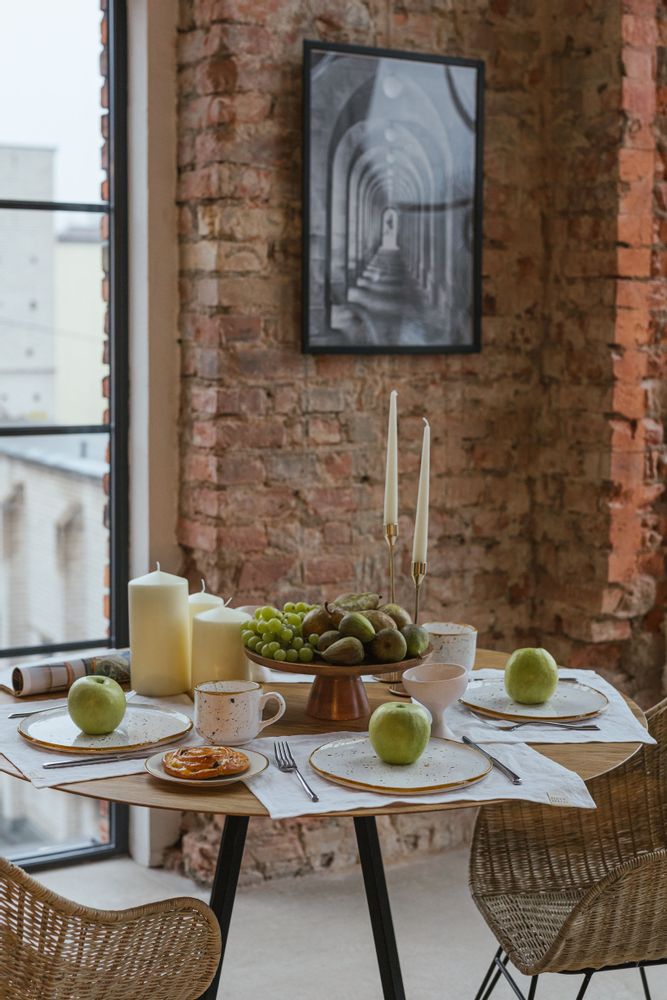 Table linen - White Linen Placemats - LINEN SPELLS