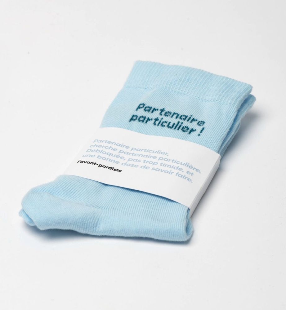 Cadeaux - Chaussettes "Partenaire Particulier !" 🧦🎤 - L'AVANT GARDISTE