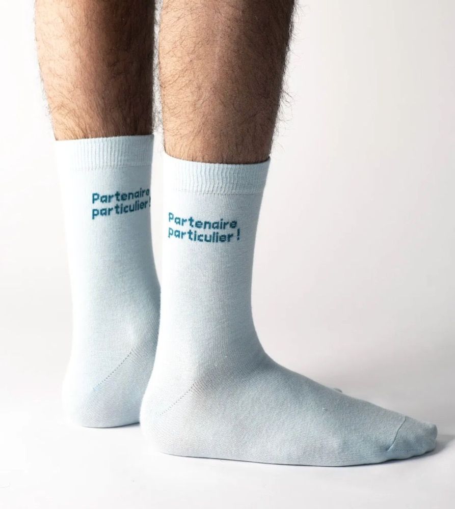 Cadeaux - Chaussettes "Partenaire Particulier !" 🧦🎤 - L'AVANT GARDISTE