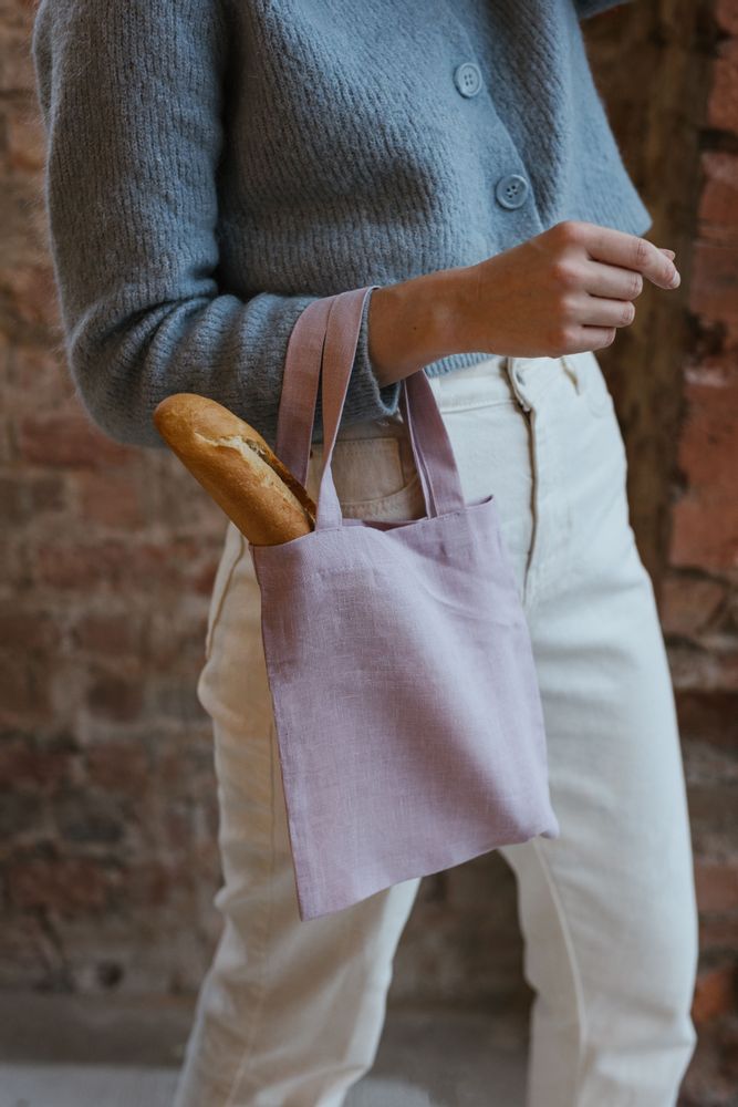 Homewear - Linen Everyday Daily Tote Bag - LINEN SPELLS