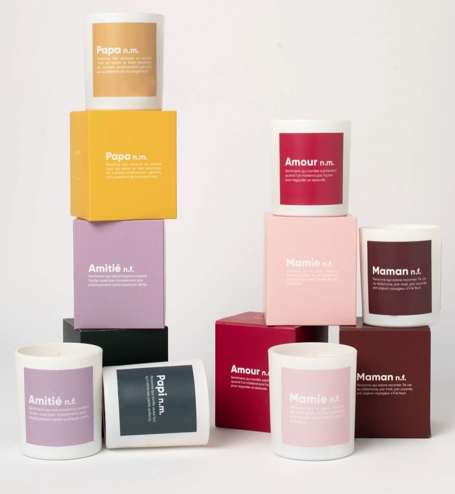 Decorative objects - Bougie - Définition Amour 🕯 - L'AVANT GARDISTE
