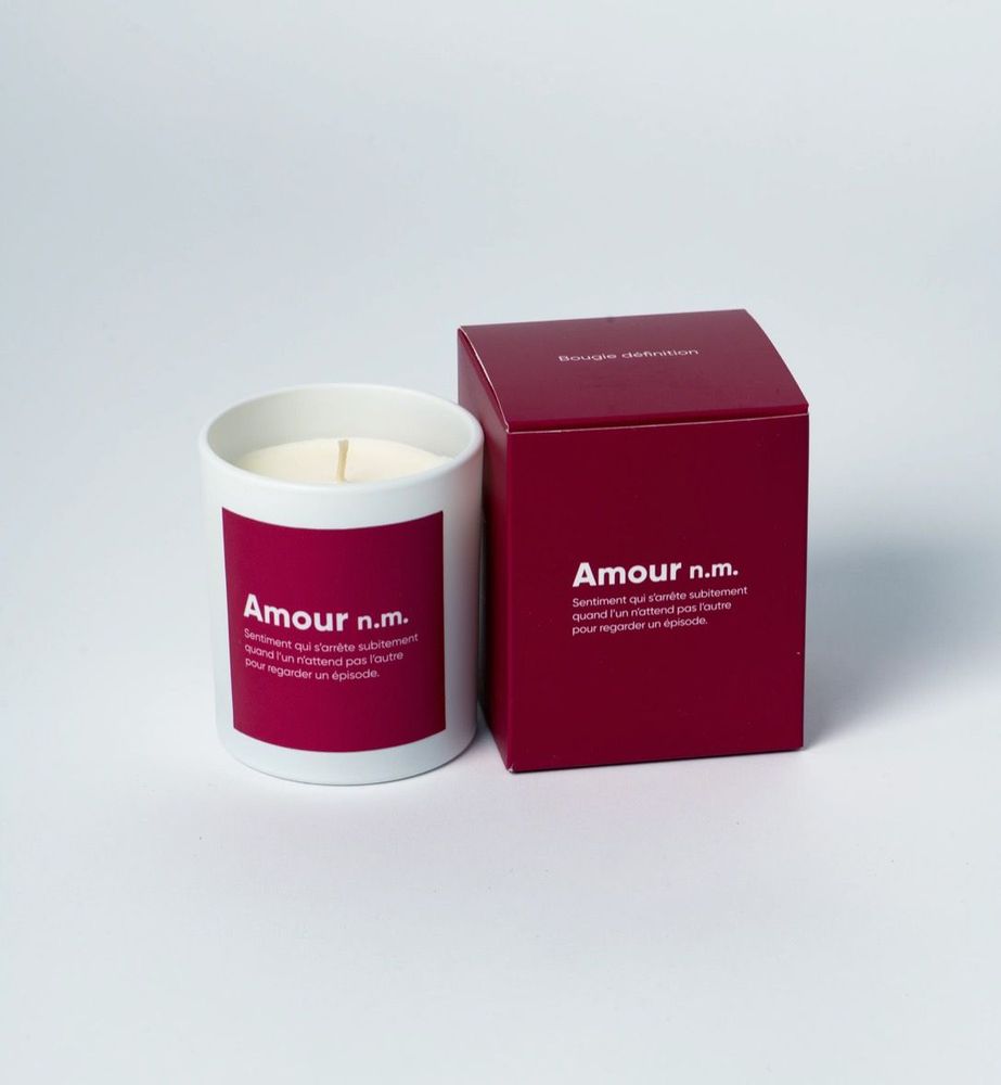Decorative objects - Bougie - Définition Amour 🕯 - L'AVANT GARDISTE