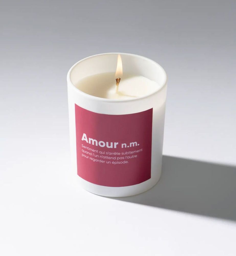 Decorative objects - Bougie - Définition Amour 🕯 - L'AVANT GARDISTE