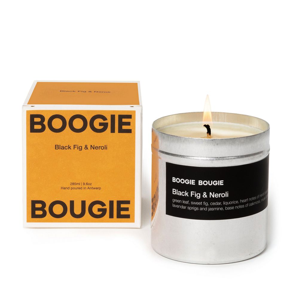 Bougies - BLACK FIG & NEROLI I Bougie parfumée, 285 grs - BOOGIE BOUGIE