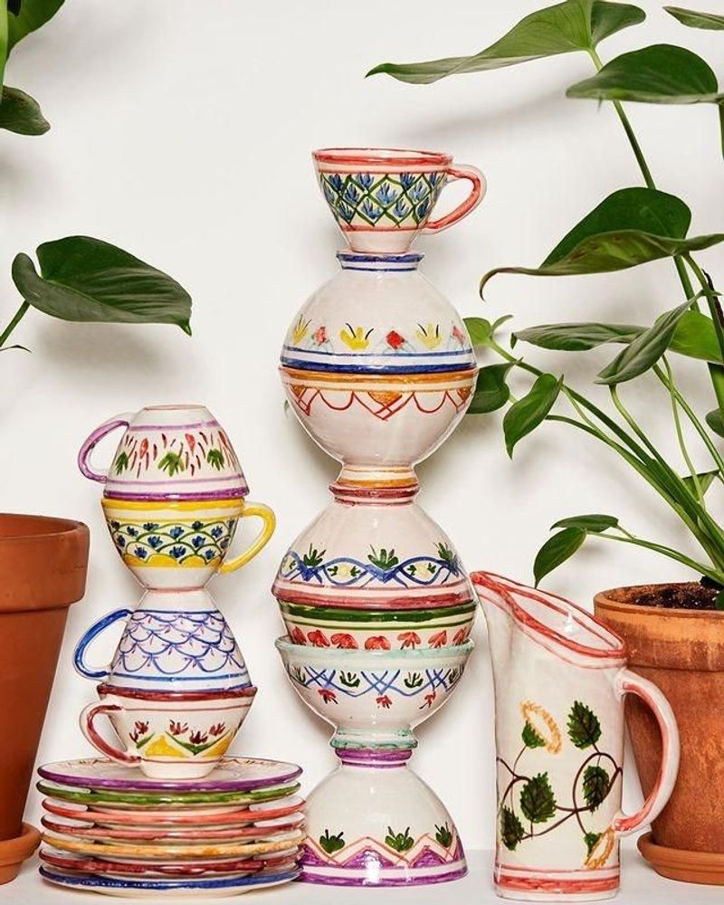 Vases - #022 PICHET AVEC MOTIFS TRADITIONNELS - CASA MARICRUZ