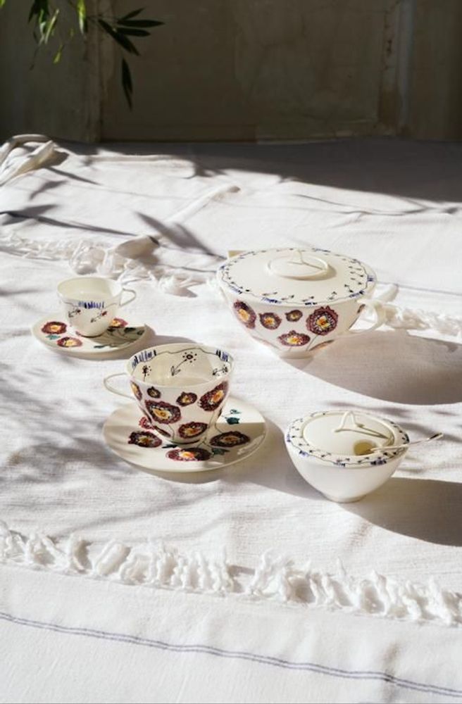 Formal plates - Midnight Flowers by Marni - SERAX & VALERIE_OBJECTS