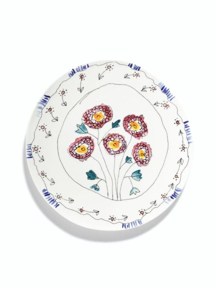 Formal plates - Midnight Flowers by Marni - SERAX & VALERIE_OBJECTS