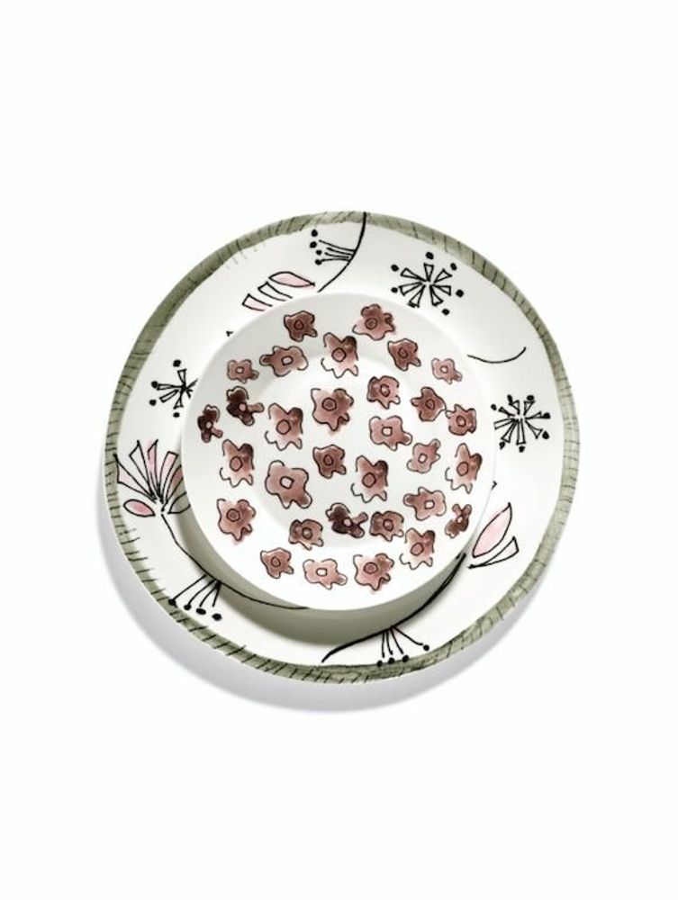 Formal plates - Midnight Flowers by Marni - SERAX & VALERIE_OBJECTS