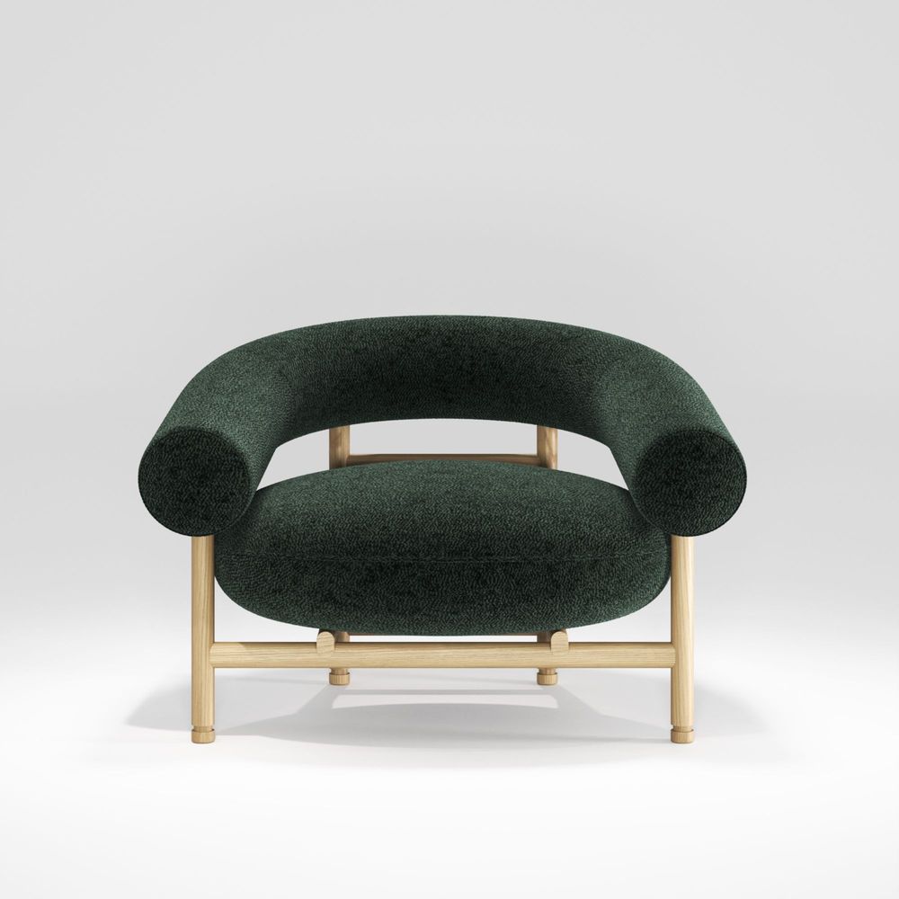 Lounge chairs for hospitalities & contracts - Loop Lounge Chair - WEWOOD - PORTUGUESE JOINERY
