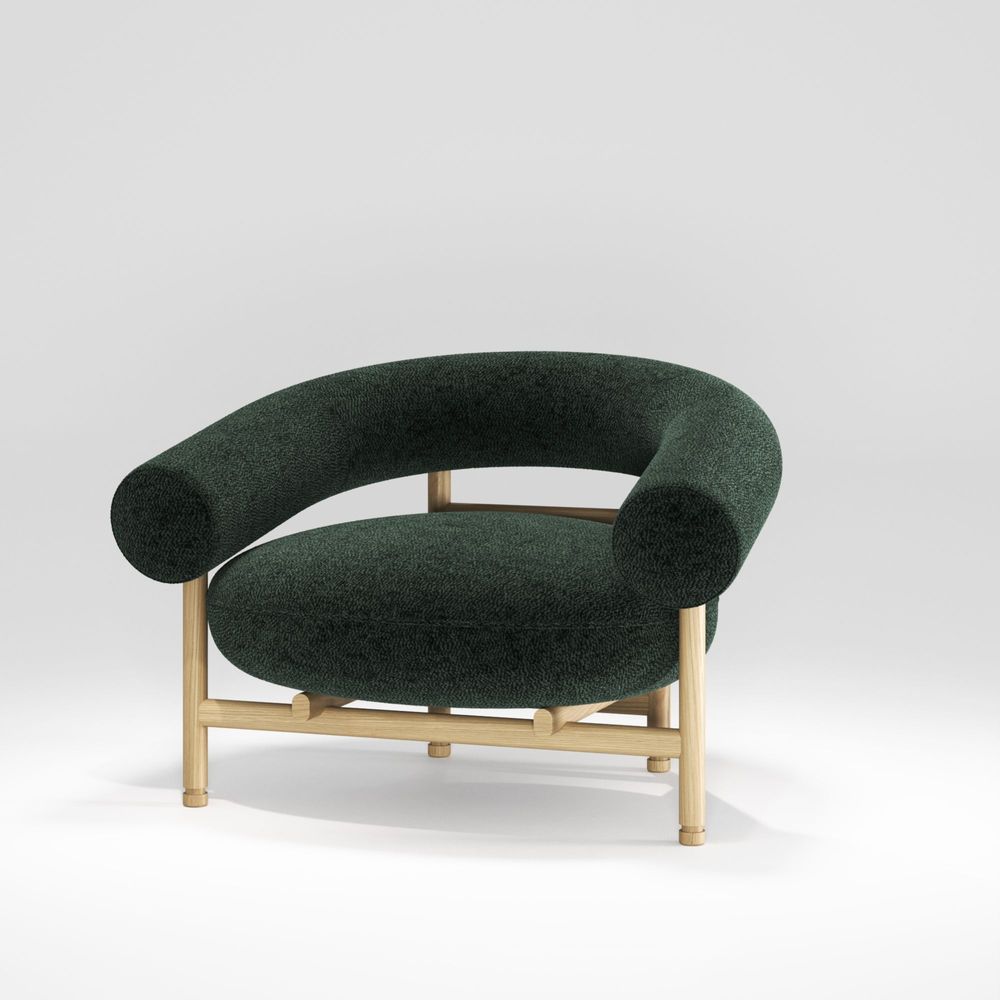 Lounge chairs for hospitalities & contracts - Loop Lounge Chair - WEWOOD - PORTUGUESE JOINERY