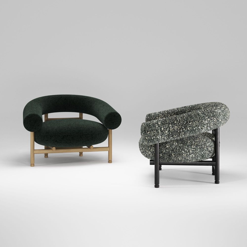 Lounge chairs for hospitalities & contracts - Loop Lounge Chair - WEWOOD - PORTUGUESE JOINERY