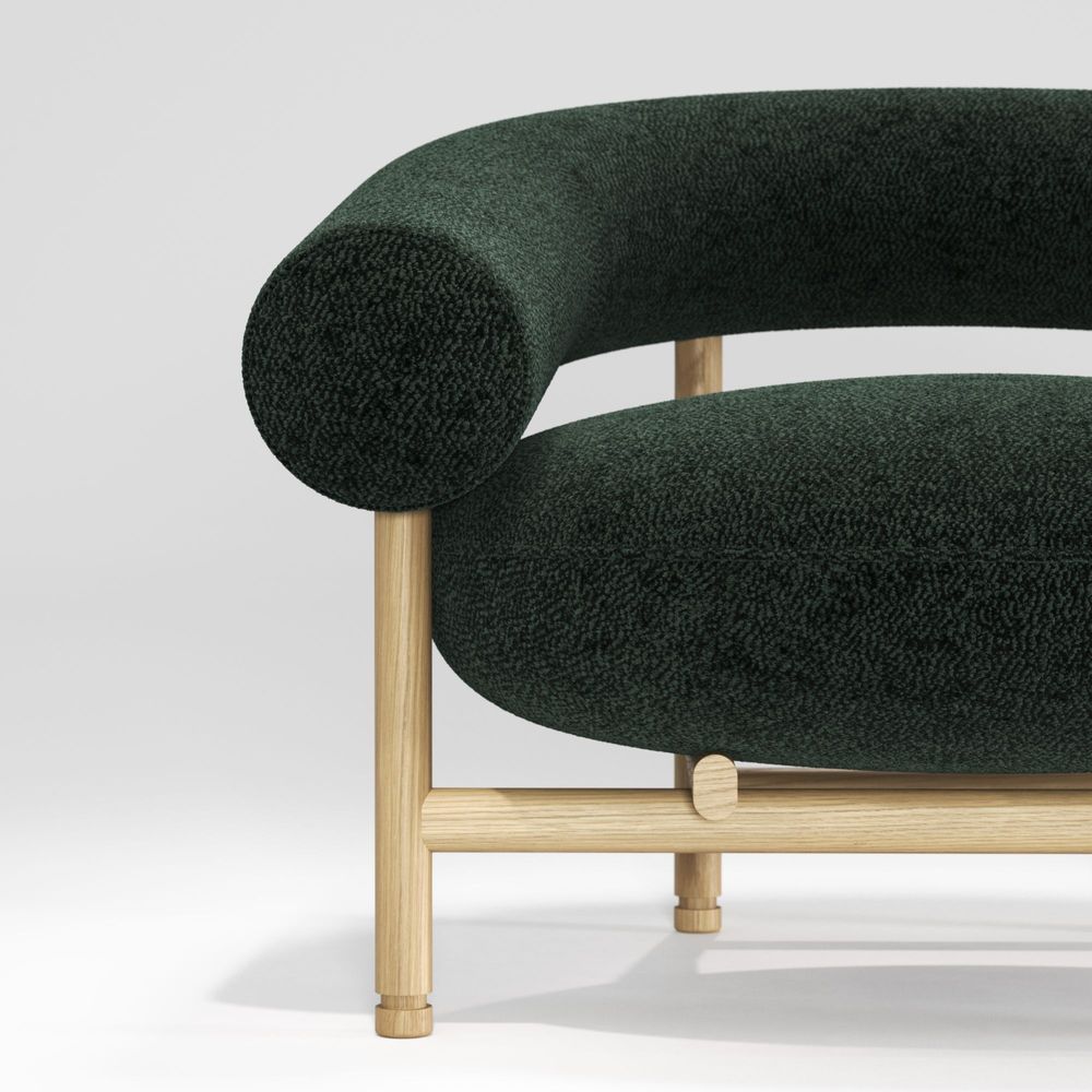 Lounge chairs for hospitalities & contracts - Loop Lounge Chair - WEWOOD - PORTUGUESE JOINERY